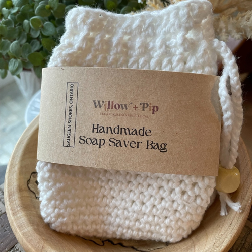 Handmade Soap Saver Bag