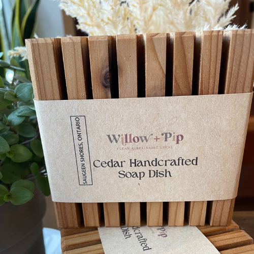 Cedar Handcrafted Soap Dish